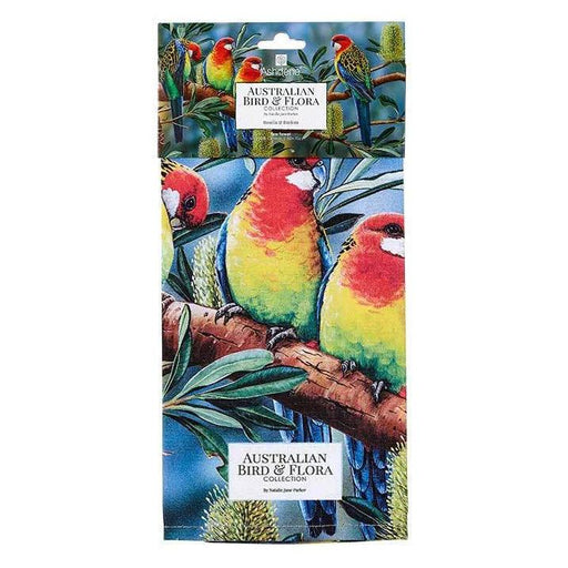 Aussie Bird Rosella Tea Towel - Giftolicious