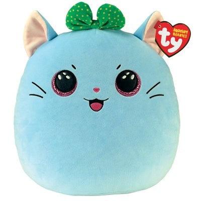 Ty Squishy Beanies Kirra - Cat With Bow Squish 25cm