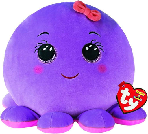 Ty Squishy Beanies Octavia - Purple Octopus Squish 25cm