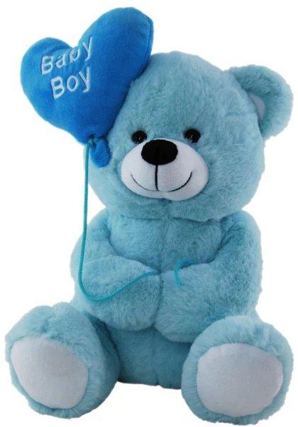Bear With Balloon Boy 25cm: 2021 2 - Giftolicious