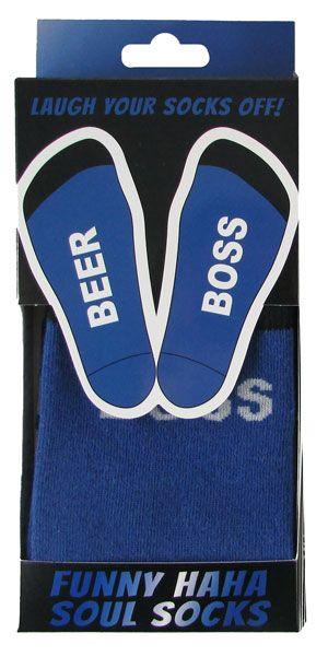 Beer Boss Dad Socks - Giftolicious