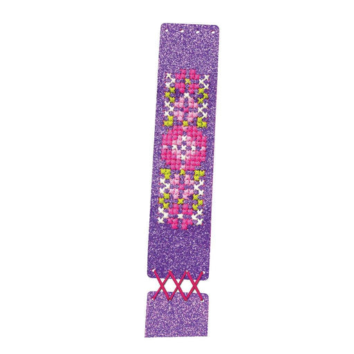 Diy Pink Cross Stitch Bracelet - Giftolicious