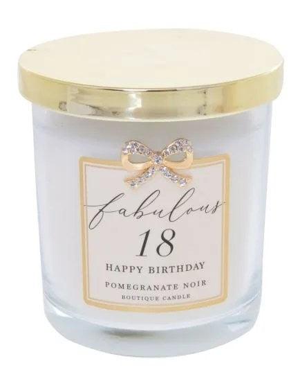 Jewelled 18th Birthday Candle