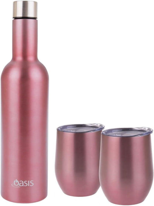 Oasis 3pc Ins Wine Gift Rose: 2020 2 - Giftolicious