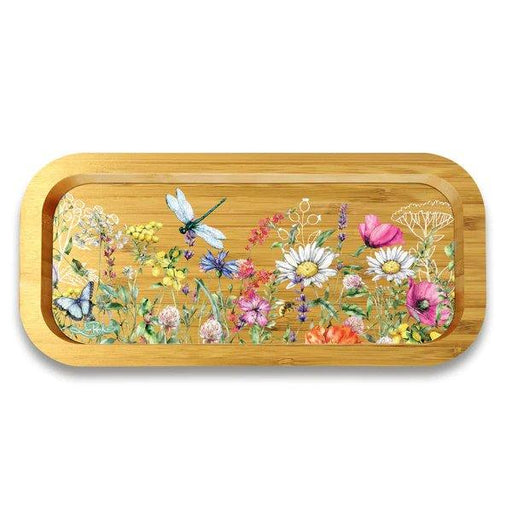 Trinket Tray Wildflower Patch Eco-friendly Bamboo - Giftolicious