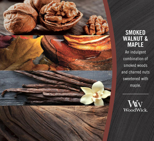 Woodwick Smoked Walnut And Maple Medium - Giftolicious