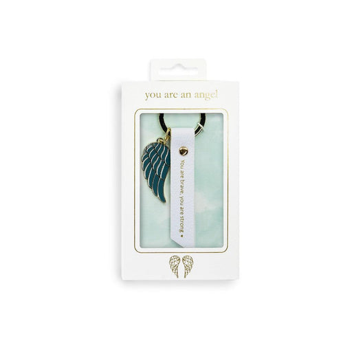 You Are An Angel Keyring Brave & Strong - Giftolicious