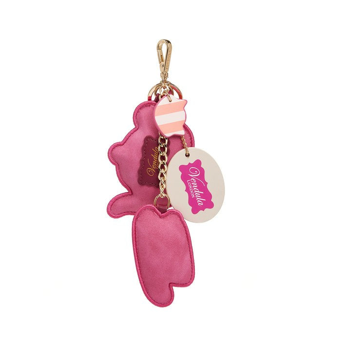 Perfectly Pink Afternoon Tea Bus Key Charm