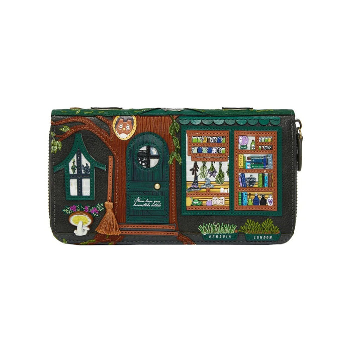 The Witches Pantry Large Zip Around Wallet