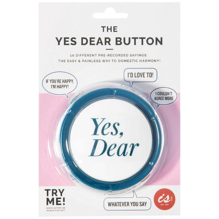Novelty The Yes Dear Button