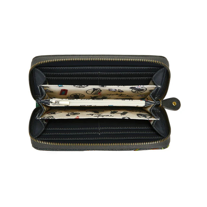 The Witches Pantry Large Zip Around Wallet