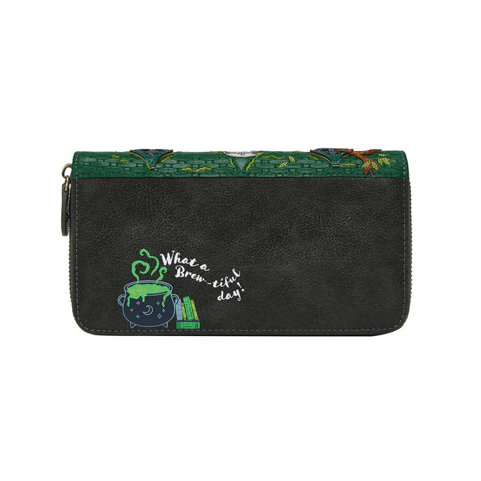 The Witches Pantry Large Zip Around Wallet