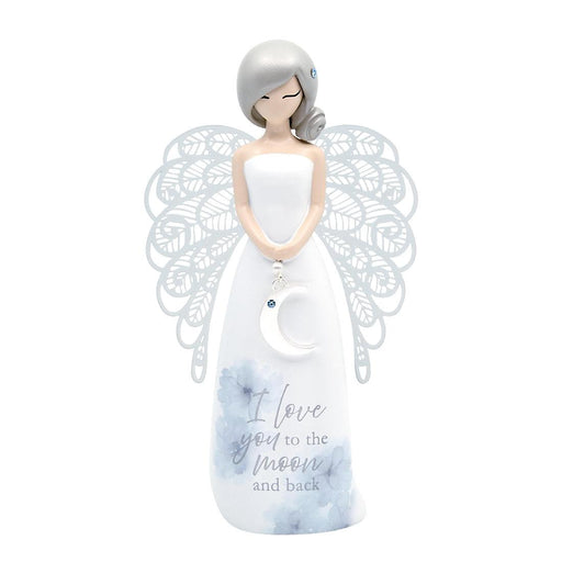 Angel Figurine An045 Moon & Back - Giftolicious
