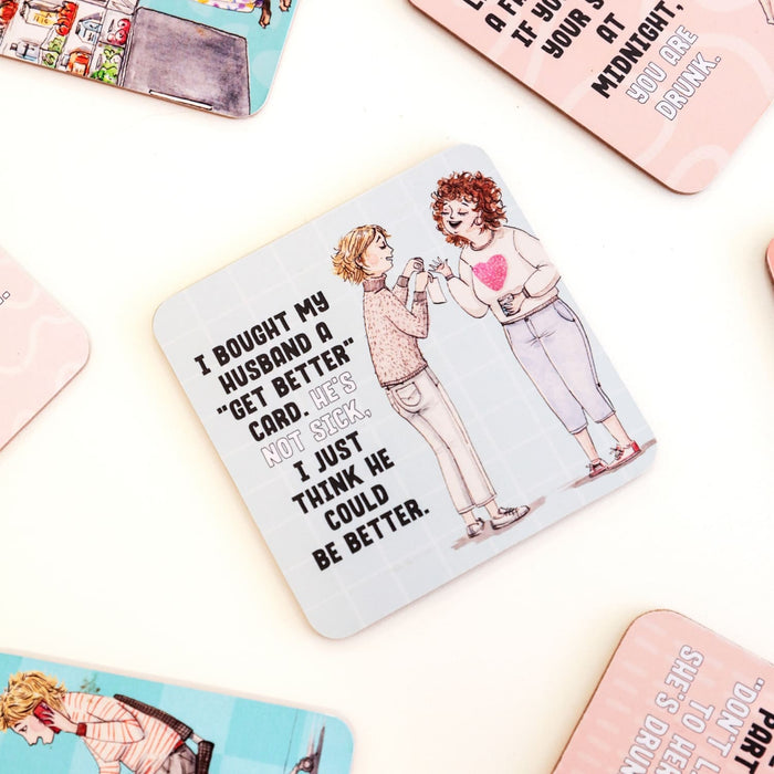 Olive & Co. Be Better Coaster