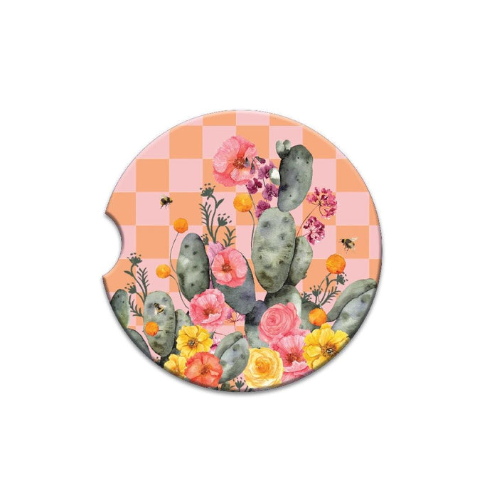 Ceramic Car Coaster Margaritaville Cactus - Giftolicious