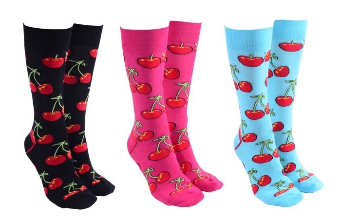 Sock Society Cherries 2