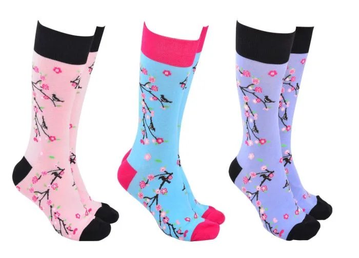 Sock Society Cherry Bloss