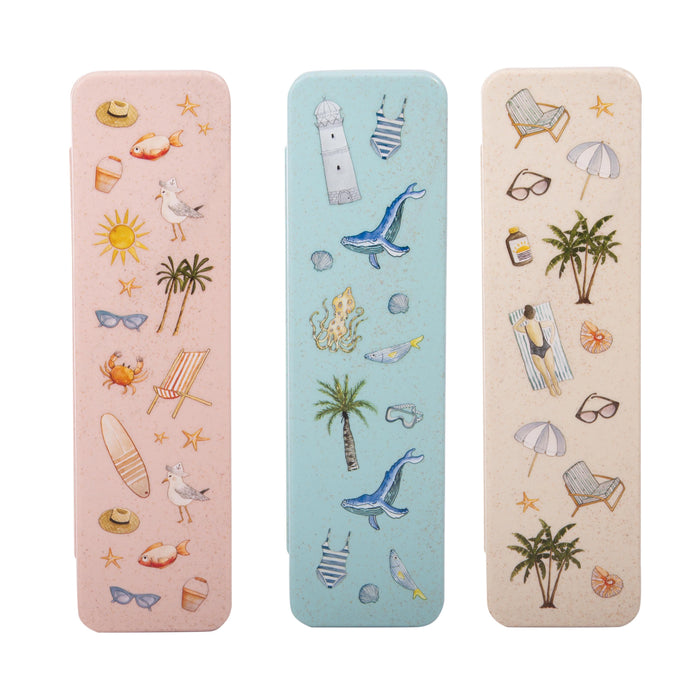 Novelty Wheat Straw Cutlery Set-she