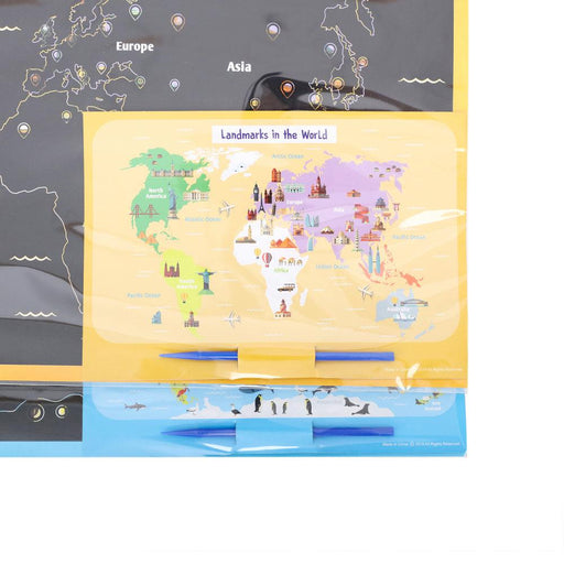 Diy World Scratch Map - Giftolicious