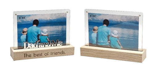 Dual View Collection 6x4 Frame Dad & Me - Giftolicious