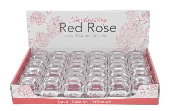 Everlasting Red Rose Box