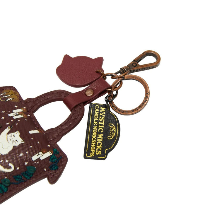 Mystic Wicked Candle And Wand Makers Key Charm