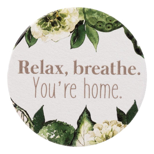 Greenhouse Relax Ceramic Coaster - Giftolicious
