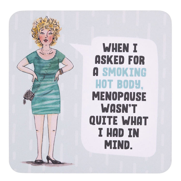 Novelty Menopause Coaster