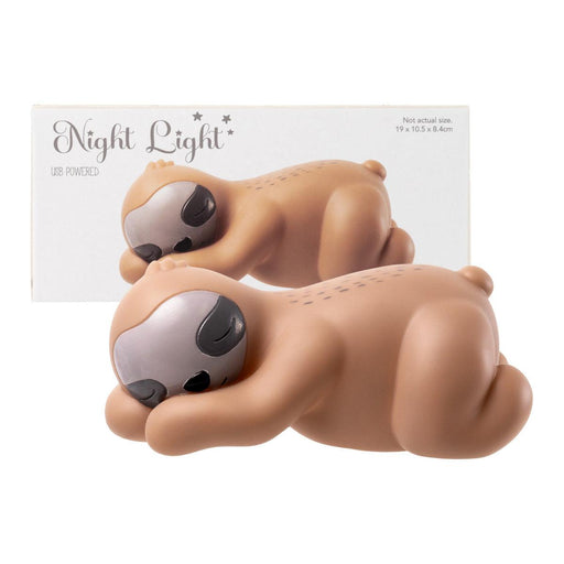 Night Light Baby Kids Sloth Brown - Giftolicious