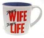 Novelty Mug Happy Wife - Giftolicious