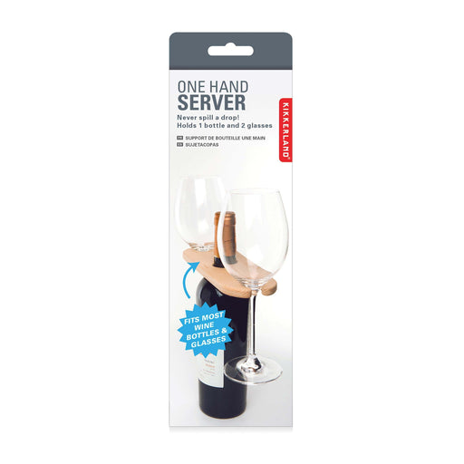 Novelty One Hand Server Wine Glass Holder - Giftolicious
