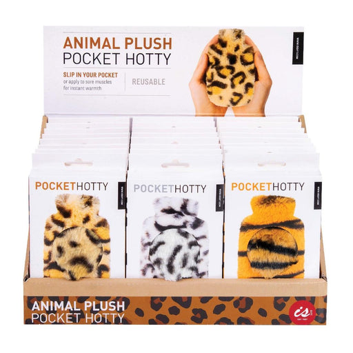 Novelty Pocket Hotty With Plush Cover Animal - Giftolicious