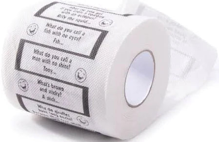Novelty Laughter For The Lavatory Novelty Toilet Paper