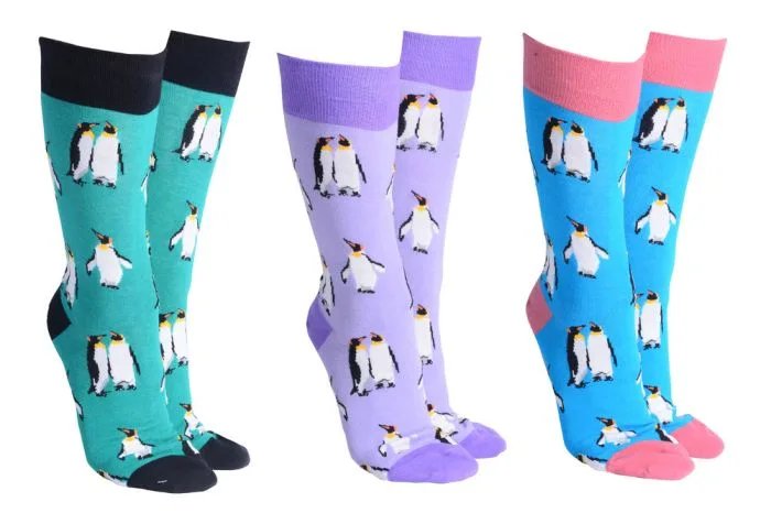 Sock Society Penguins 2