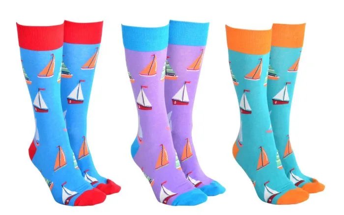 Sock Society Sail Boats