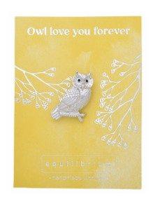 Sentiment Pin Owl - Giftolicious