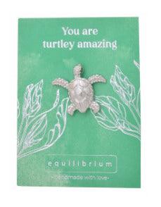 Sentiment Pin Turtle - Giftolicious