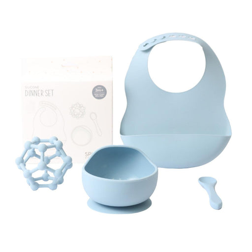 Silicone Dinner Set Gift Boxed Green - Giftolicious
