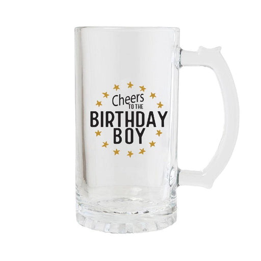 Sip Celebration Birthday Boy Beer Glass - Giftolicious