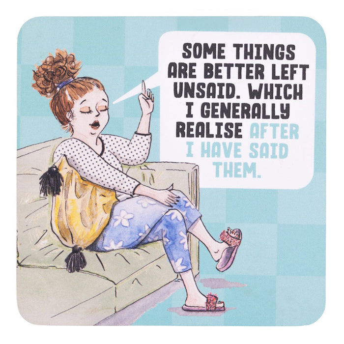 Olive & Co. Unsaid Coaster