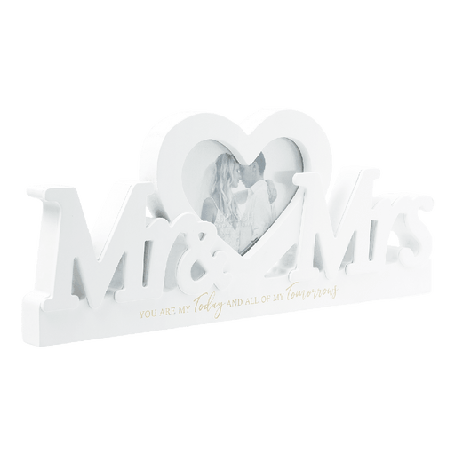 Wedding Mr & Mrs Word Frame - Giftolicious