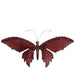 Xmas Jamay Velvet Butterfly Burgundy - Giftolicious