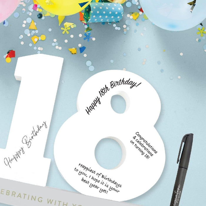 18 Sign Number - Giftolicious
