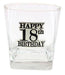 Birthday 18th Badged Scotch Glass - Giftolicious
