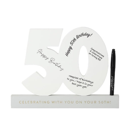 50 Sign Number - Giftolicious