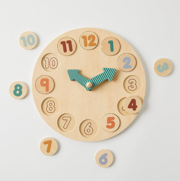 Clock Puzzle - Nordic Kids Toys - Giftolicious
