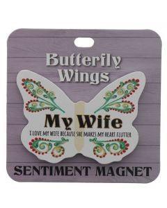 Magnet Butterfly My Wife - Giftolicious