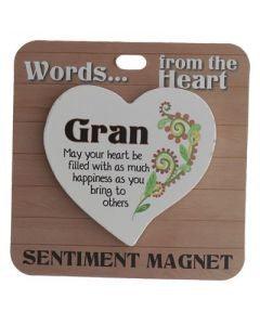 Magnet Heart Gran - Giftolicious