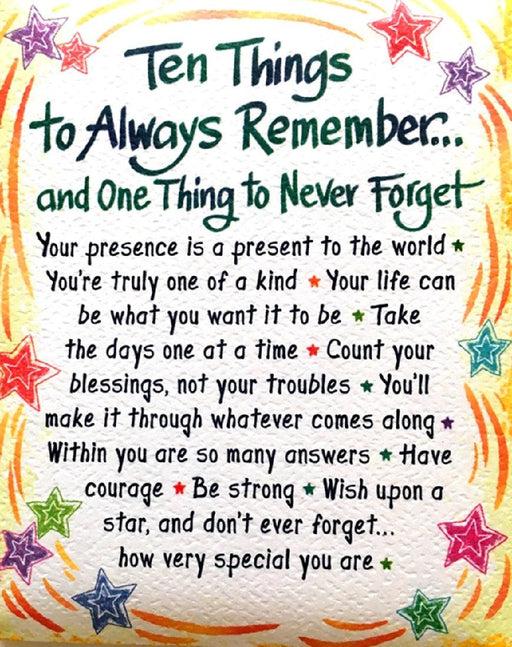 Ten Things Mangnet - Giftolicious