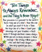 Ten Things Mangnet - Giftolicious